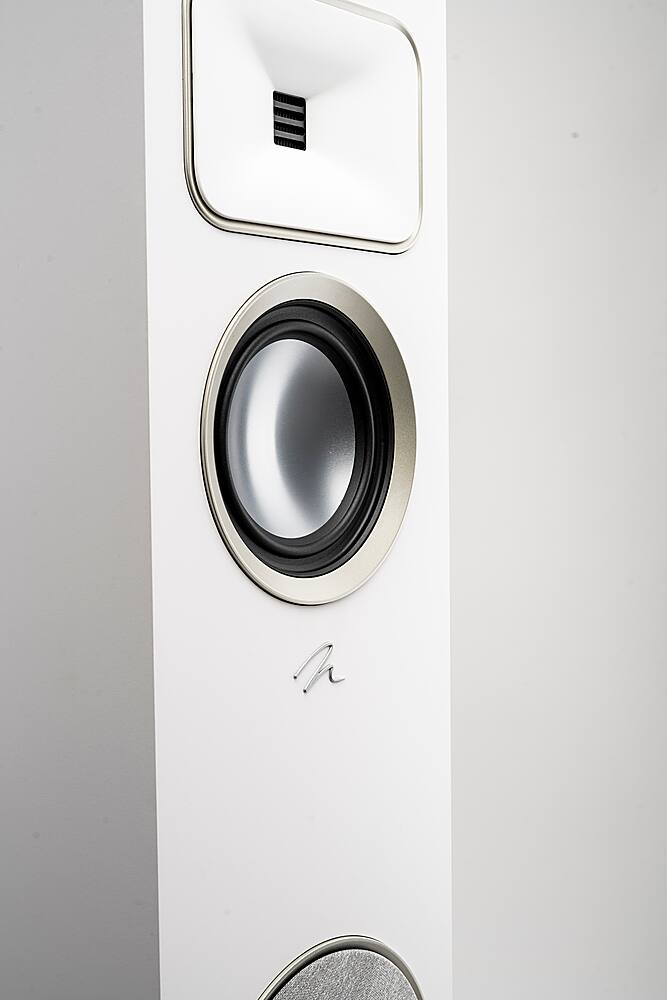 Alt View 17. MartinLogan - Motion Foundation F2 3-Way Floorstanding Speaker with 5.5” Midrange and Triple 6.5” Bass Drivers (Each) - Satin White.