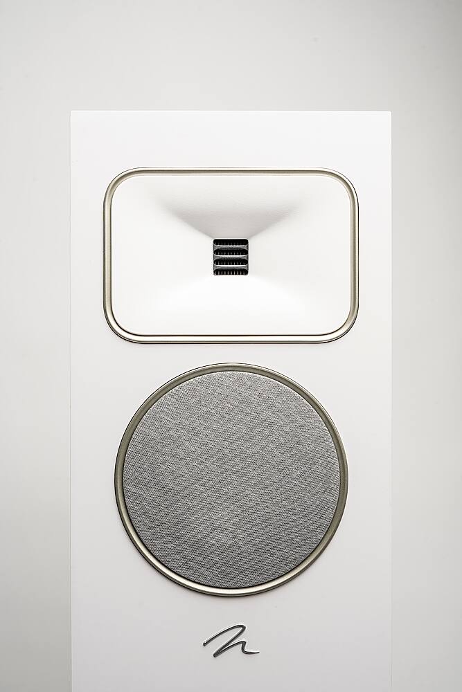 Alt View 18. MartinLogan - Motion Foundation F2 3-Way Floorstanding Speaker with 5.5” Midrange and Triple 6.5” Bass Drivers (Each) - Satin White.