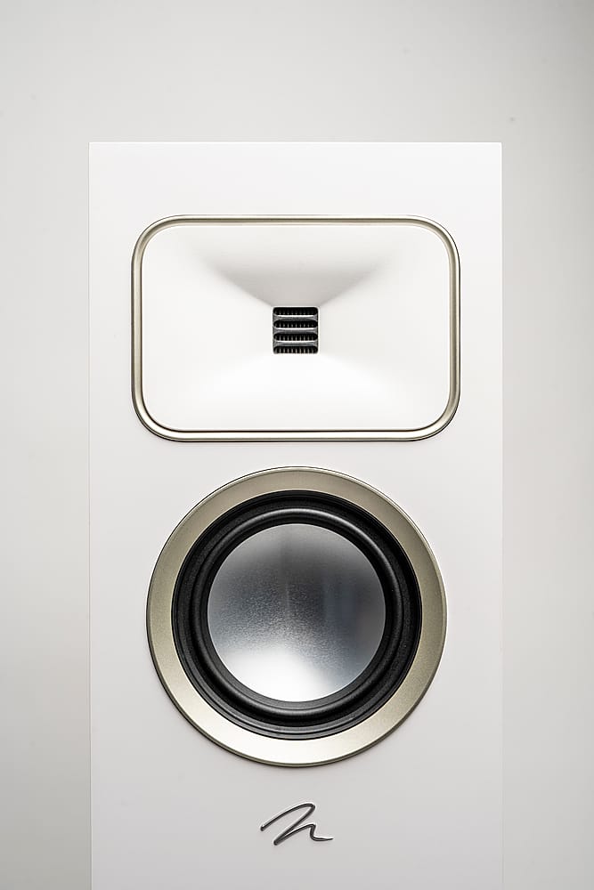 Alt View 19. MartinLogan - Motion Foundation F2 3-Way Floorstanding Speaker with 5.5” Midrange and Triple 6.5” Bass Drivers (Each) - Satin White.