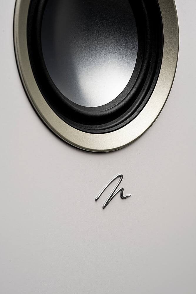 Alt View 22. MartinLogan - Motion Foundation F2 3-Way Floorstanding Speaker with 5.5” Midrange and Triple 6.5” Bass Drivers (Each) - Satin White.