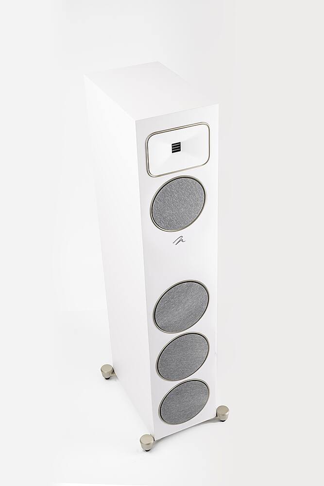 Alt View 25. MartinLogan - Motion Foundation F2 3-Way Floorstanding Speaker with 5.5” Midrange and Triple 6.5” Bass Drivers (Each) - Satin White.