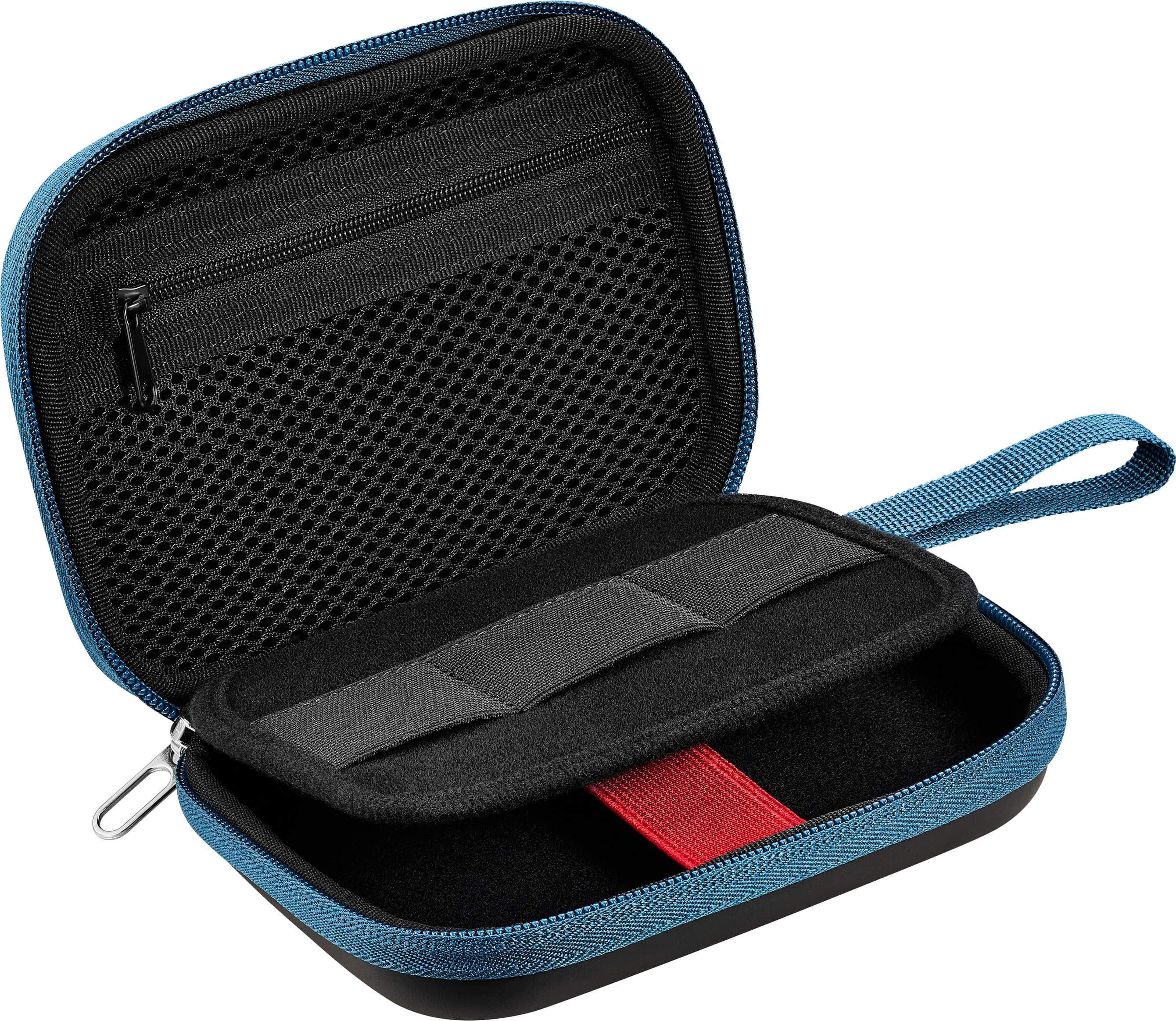 Front. Insignia™ - Portable Hard Drive Case - Black.