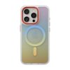 Insignia™ - Hard-Shell Case with MagSafe for iPhone 15 Pro - Orange Gradient