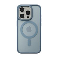 Insignia™ - Hard-Shell Bumper Case with MagSafe for iPhone 15 Pro Max - Teal - Front_Zoom