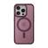 Front. Insignia™ - Hard-Shell Bumper Case with MagSafe for iPhone 15 Pro Max - Maroon.
