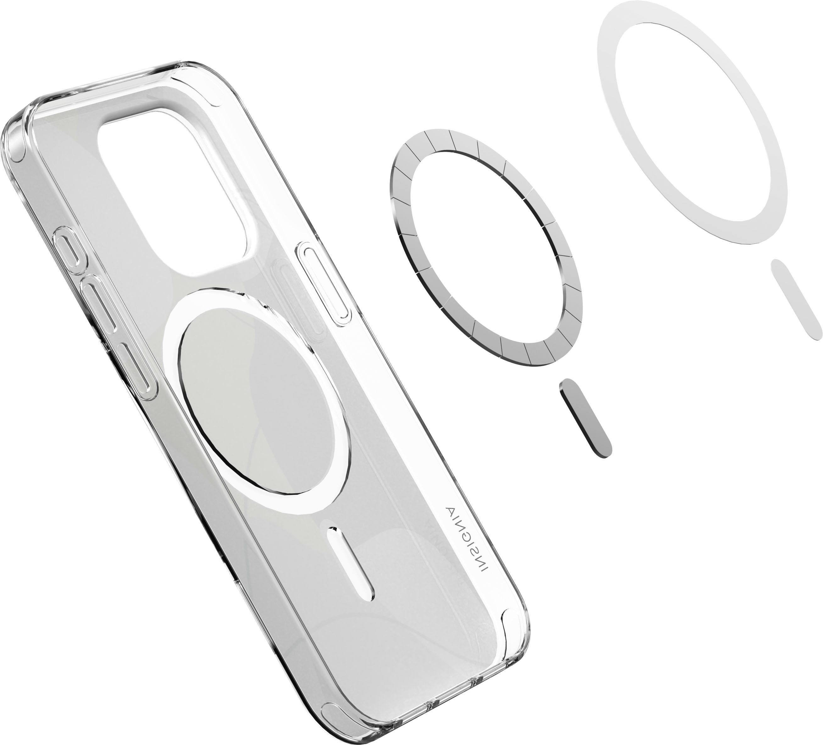 Insignia™ Hard-Shell Case with MagSafe for iPhone 15 Pro Max Clear  NS-15PMHCCMS - Best Buy