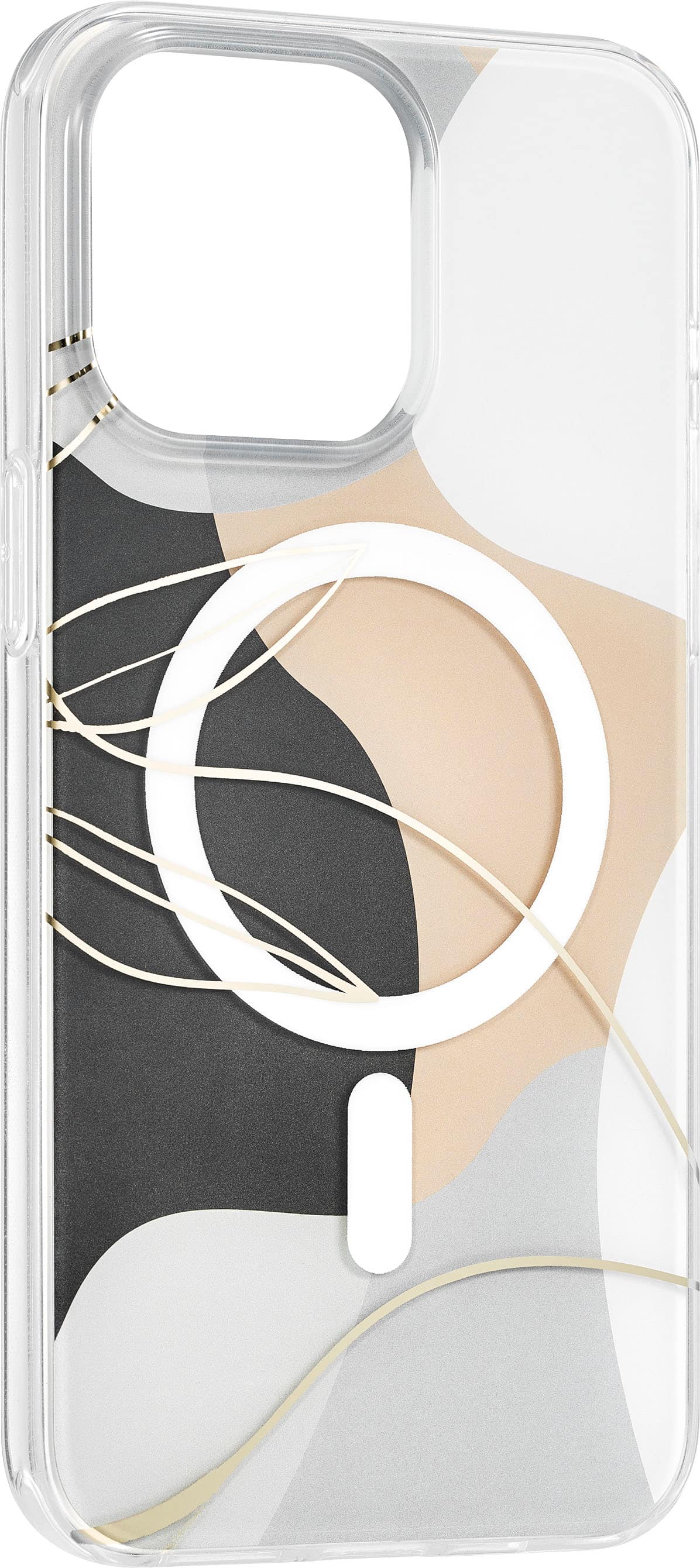 Alt View 15. Insignia™ - Hard-Shell Case with MagSafe for iPhone 15 Pro Max - Abstract Pattern.