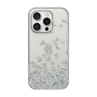 Insignia™ - Hard-Shell Case for iPhone 15 Pro Max - Falling Flower - Front_Zoom
