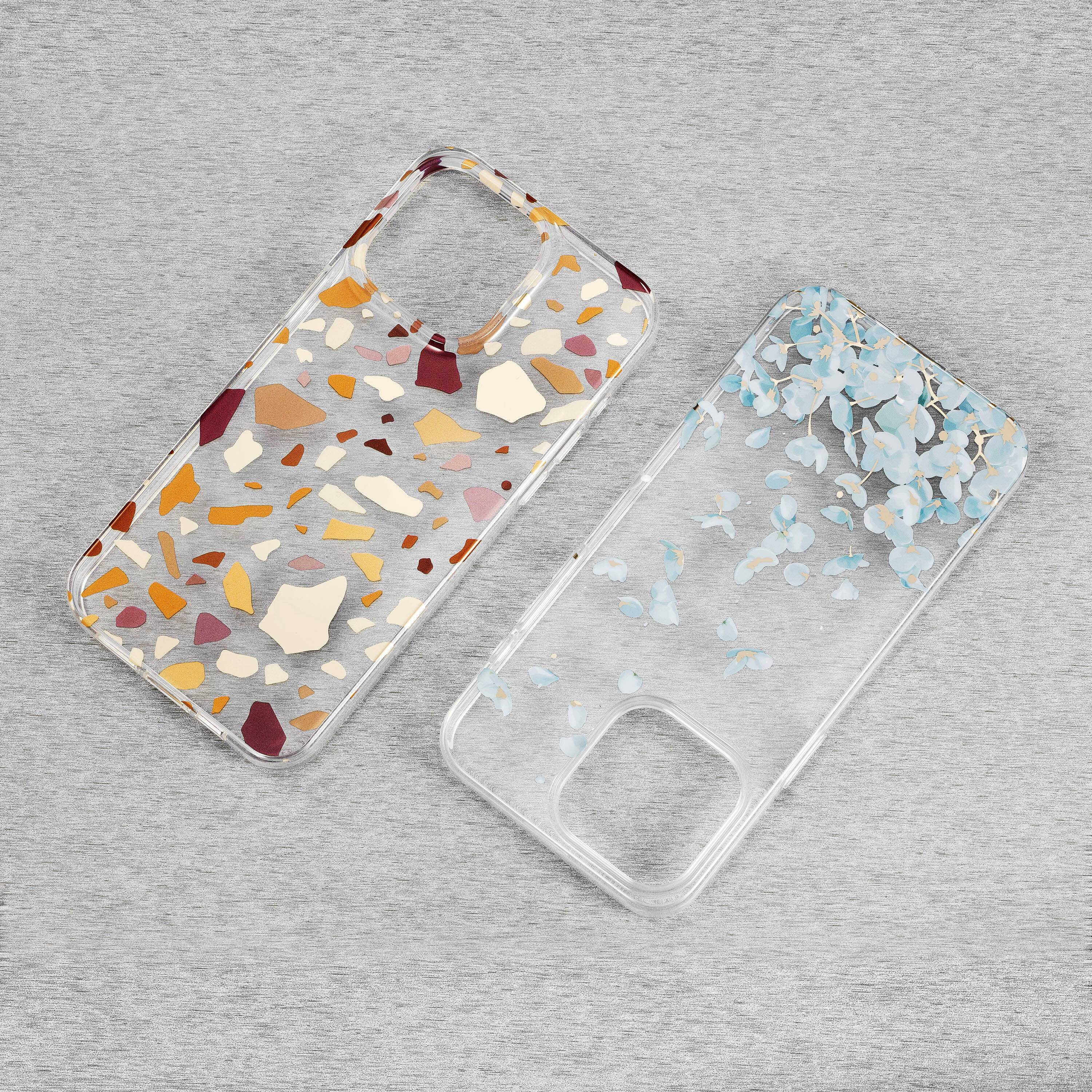 Alt View 3. Insignia™ - Hard-Shell Case for iPhone 15 Pro Max - Falling Flower.