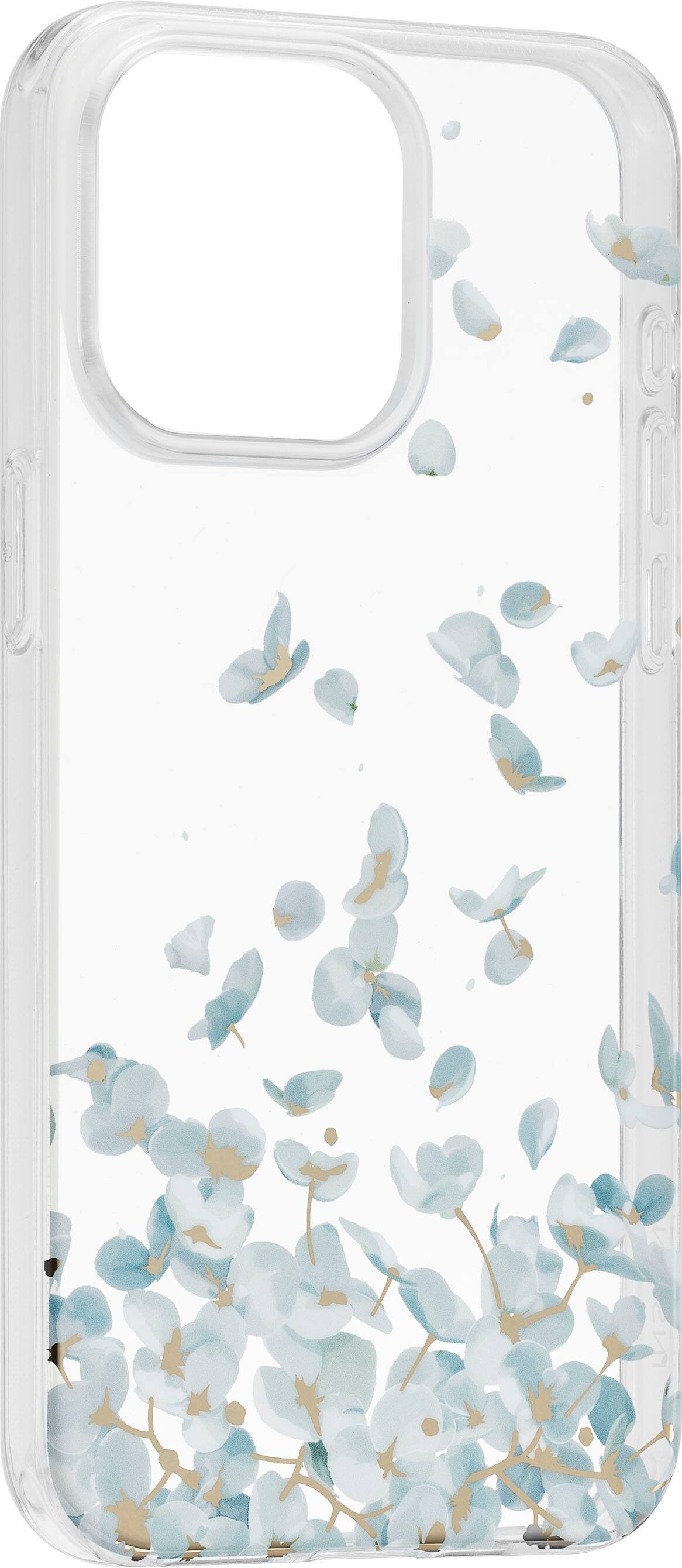 Alt View 1. Insignia™ - Hard-Shell Case for iPhone 15 Pro Max - Falling Flower.