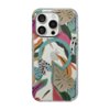 Insignia™ - Hard-Shell Case with MagSafe for iPhone 15 Pro Max - Tropical Leaves Pattern