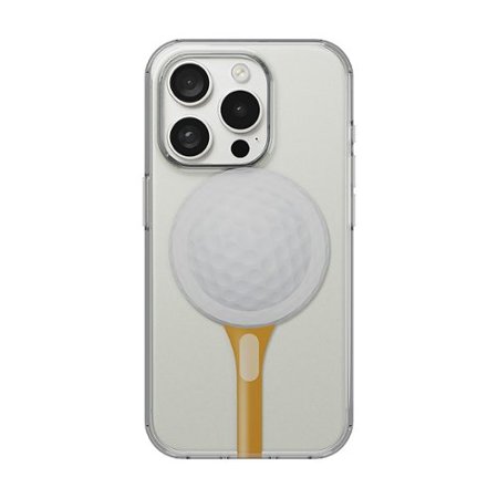 Insignia™ - Hard-Shell Case with MagSafe for iPhone 15 Pro Max - Golf Pattern