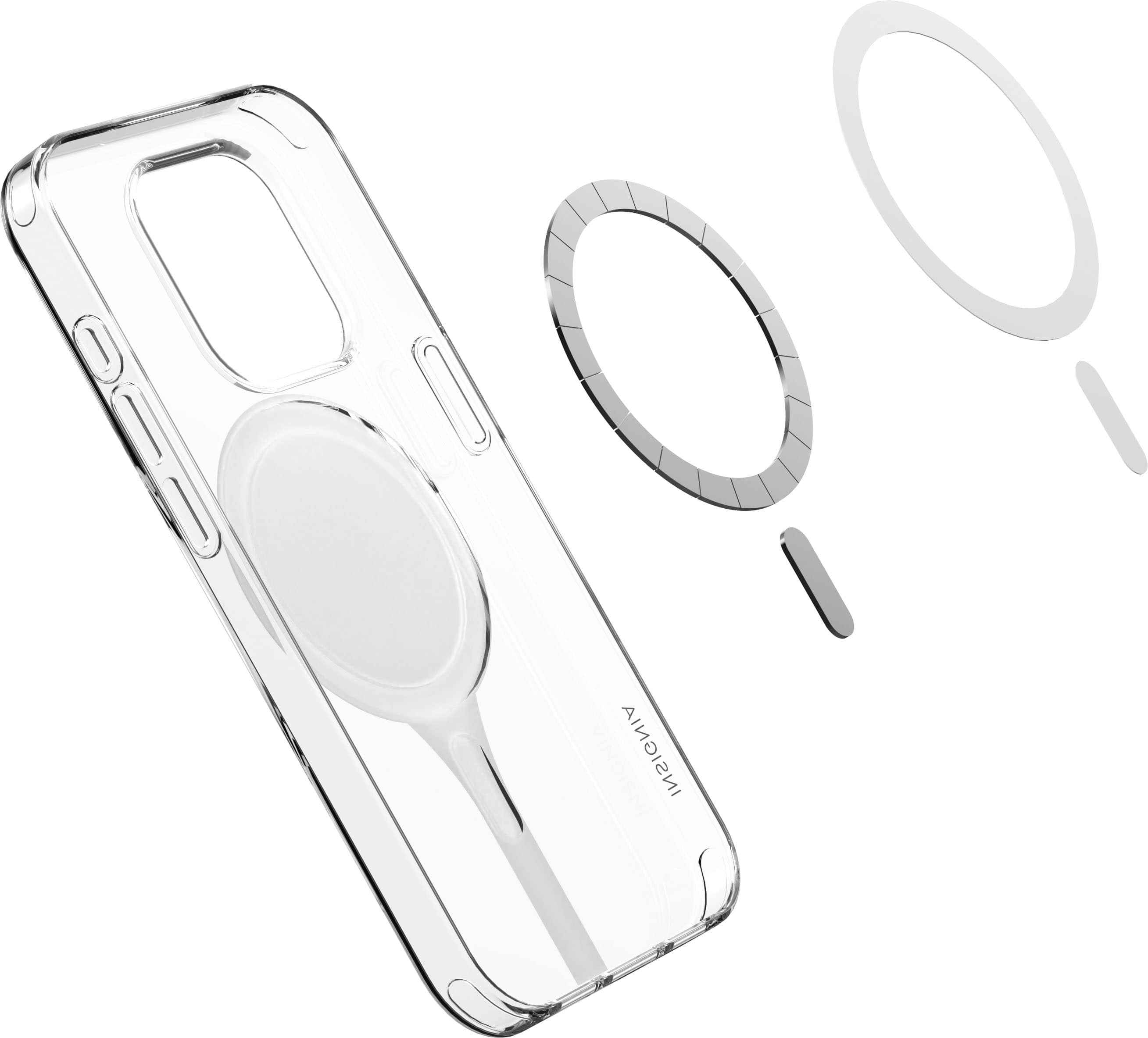 Alt View 2. Insignia™ - Hard-Shell Case with MagSafe for iPhone 15 Pro Max - Golf Pattern.