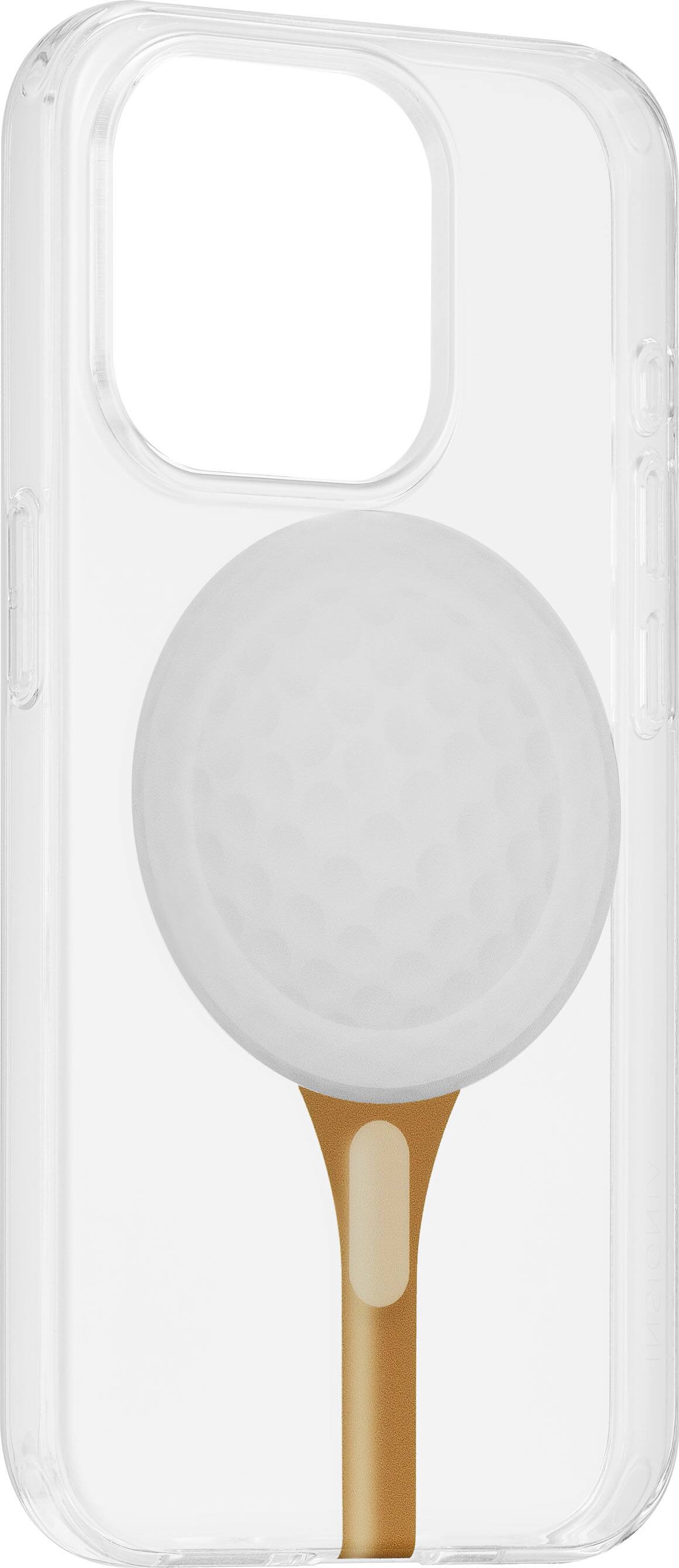 Alt View 15. Insignia™ - Hard-Shell Case with MagSafe for iPhone 15 Pro - Golf Pattern.