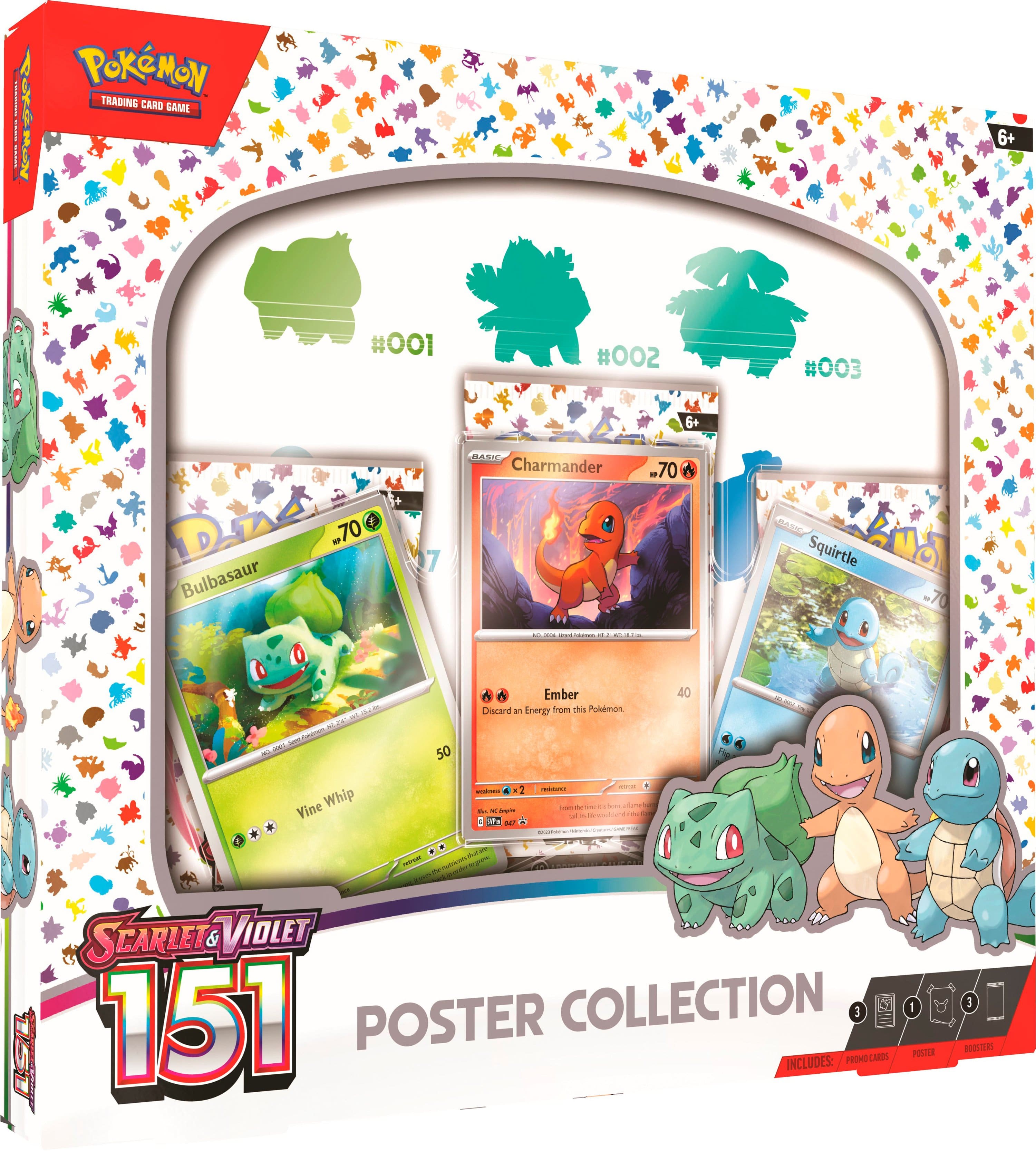 Pokémon Trading Card Game: 151 Poster Collection Styles May Vary 290-87316  - Best Buy