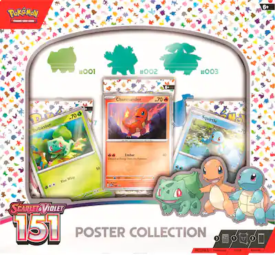 Pokmon Trading Card Game: 151 Poster Collection 290-87316 - Best Buy Pokmon Trading Card Game: 151 Poster Collection 290-87316 - Best Buy