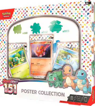 Pokmon Trading Card Game: 151 Poster Collection 290-87316 - Best Buy Pokmon Trading Card Game: 151 Poster Collection 290-87316 - Best Buy