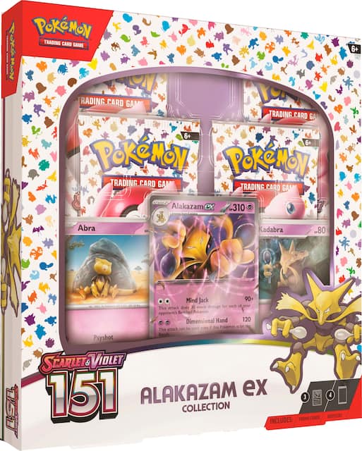 Pokémon Trading Card Game: 151 Alakazam ex Box 290-87526 - Best Buy