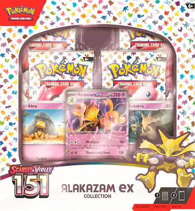 Pokmon Trading Card Game: 151 Alakazam ex Box 290-87526 - Best Buy Pokmon Trading Card Game: 151 Alakazam ex Box 290-87526 - Best Buy