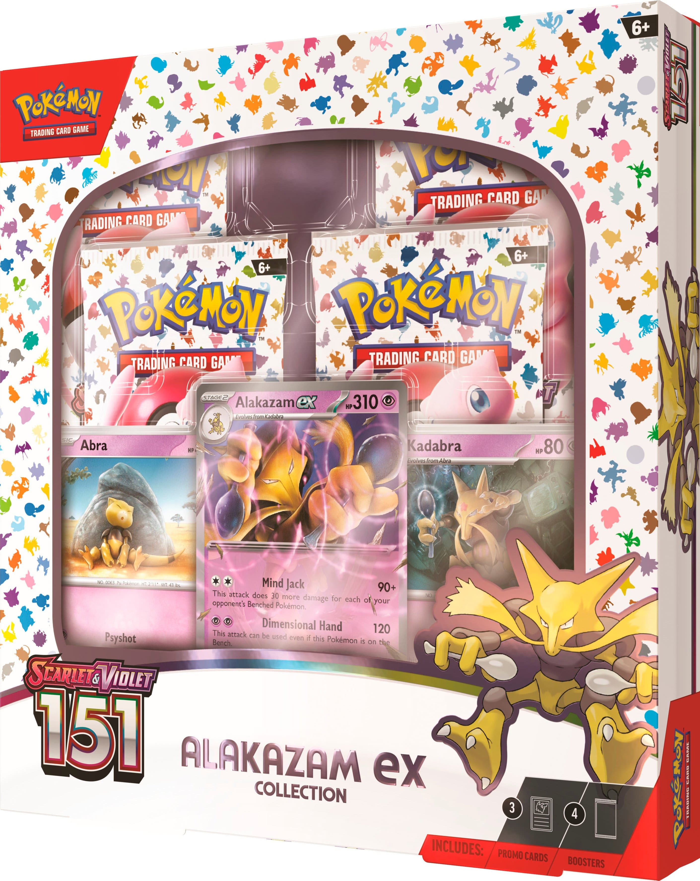 Pokémon 151 UPC release day! Mew UPC $120 Zapdox Box $30 Alakazam