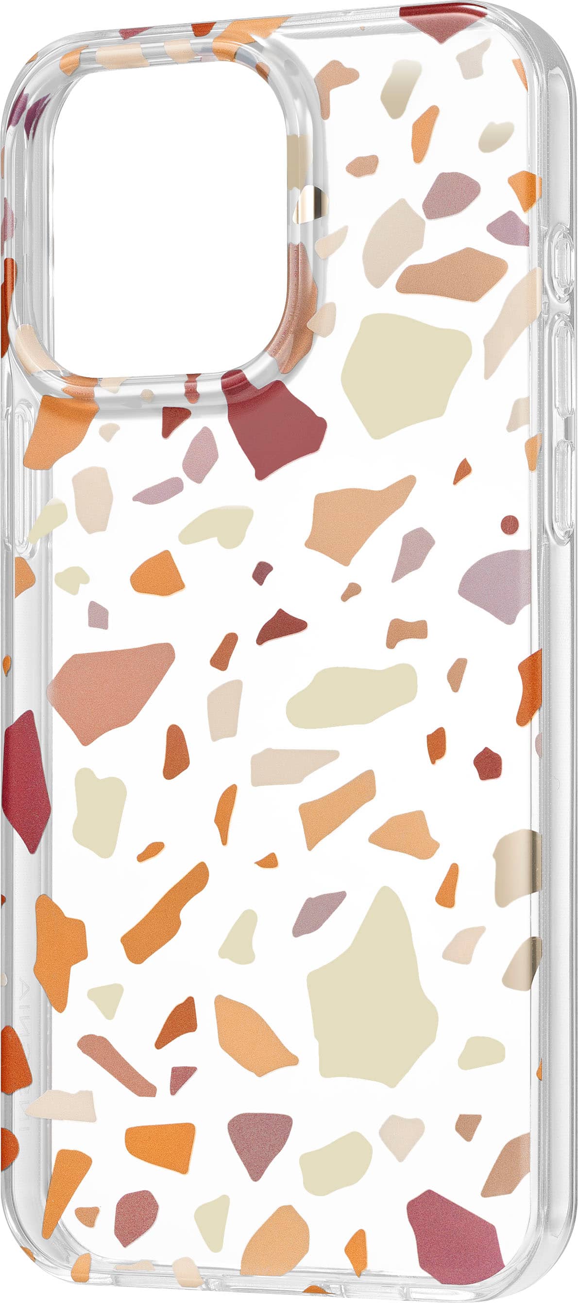 Left. Insignia™ - Hard-Shell Case for iPhone 15 Pro Max - Mosaic.