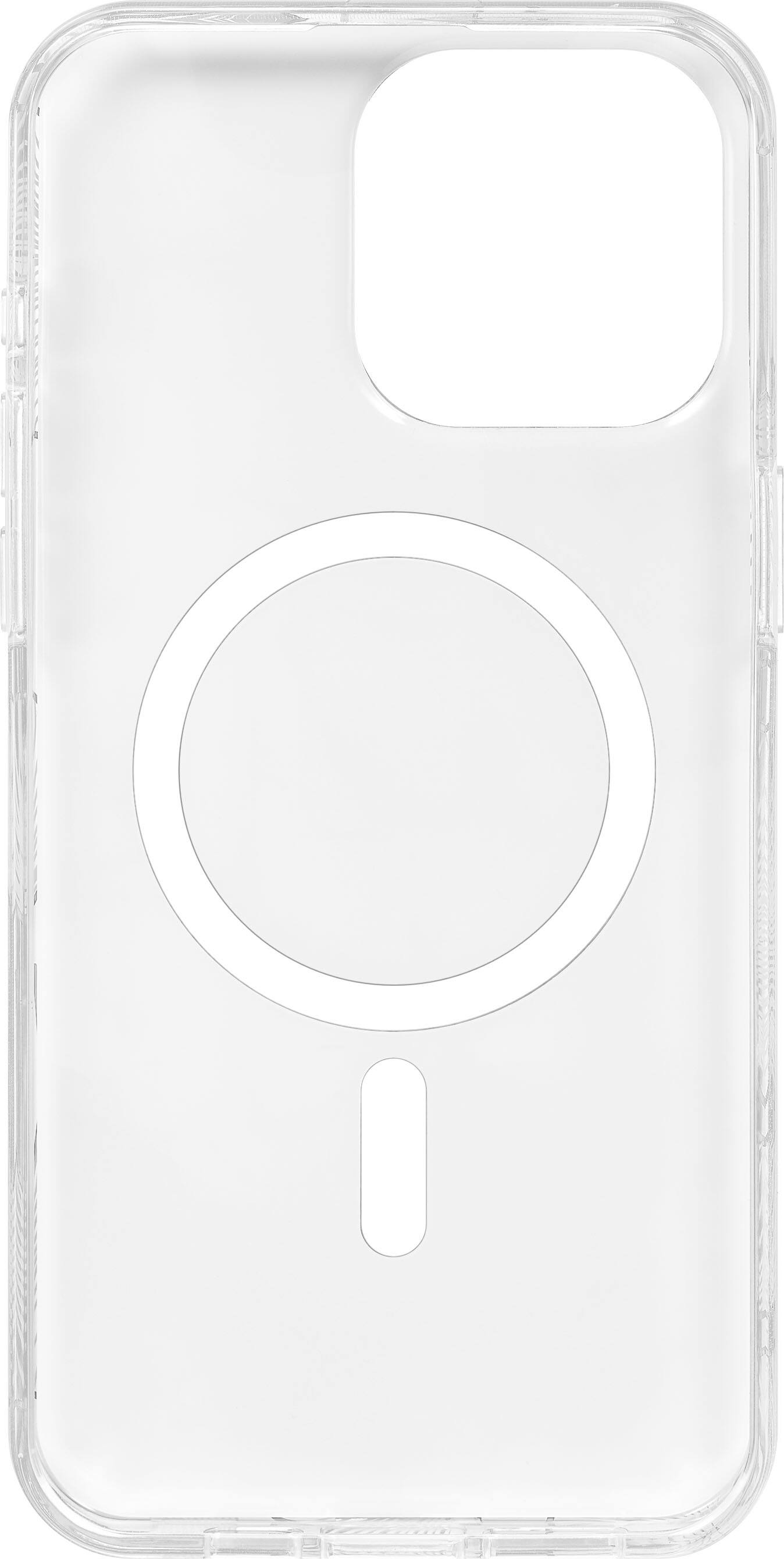 Alt View 1. Insignia™ - Hard-Shell Case with MagSafe for iPhone 15 Pro Max - Fan Pattern.