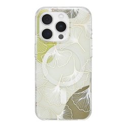 Insignia™ - Hard-Shell Case with MagSafe for iPhone 15 Pro - Fan Pattern - Front_Zoom