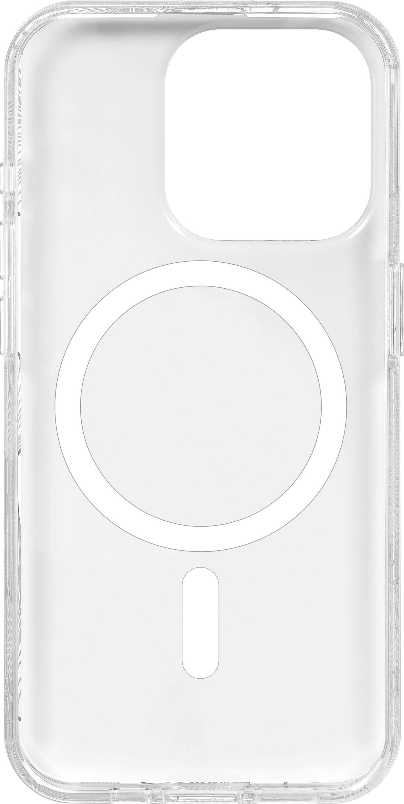 Alt View 1. Insignia™ - Hard-Shell Case with MagSafe for iPhone 15 Pro - Fan Pattern.