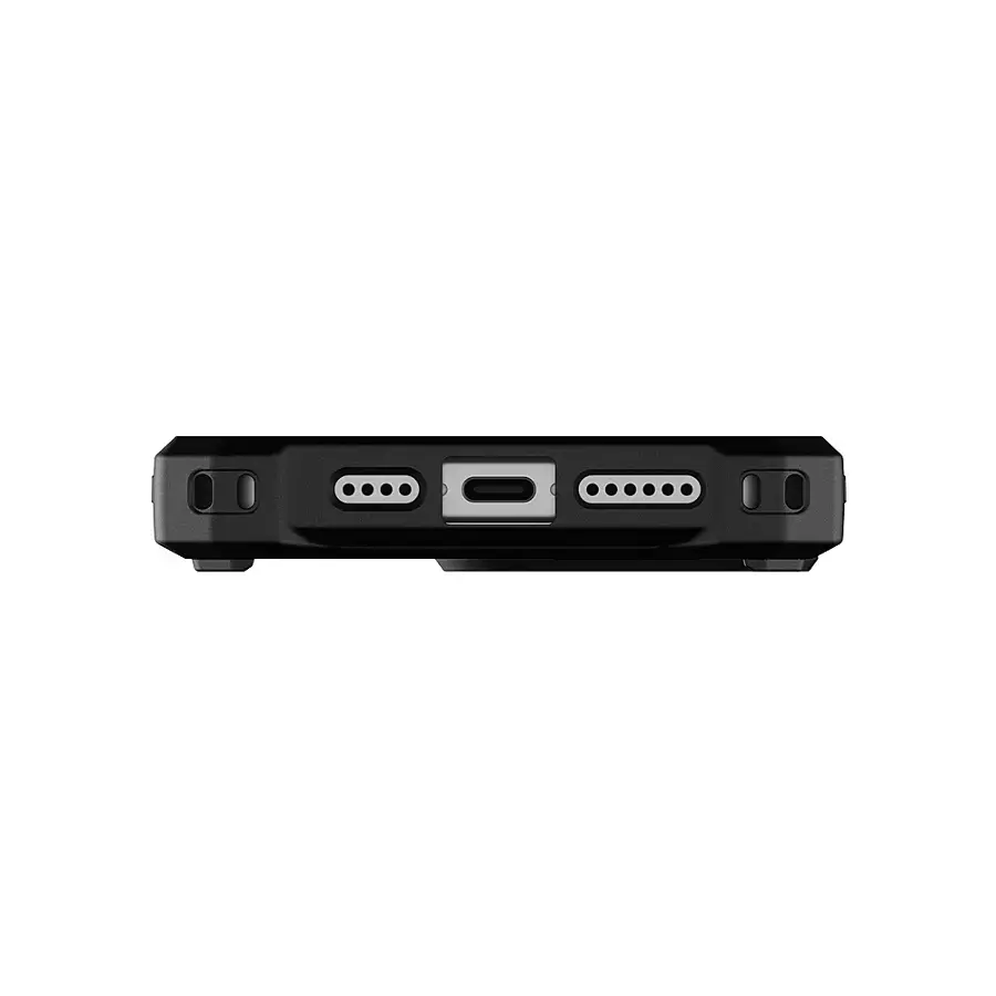 Alt View 14. UAG - Monarch Pro Series Case with Magsafe for Apple iPhone 15 Pro Max - Carbon Fiber.
