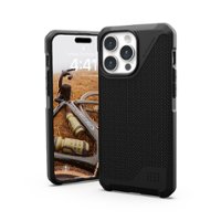 UAG - Metropolis LT Series Case with Magsafe for Apple iPhone 15 Pro Max - Kevlar Black - Front_Zoom