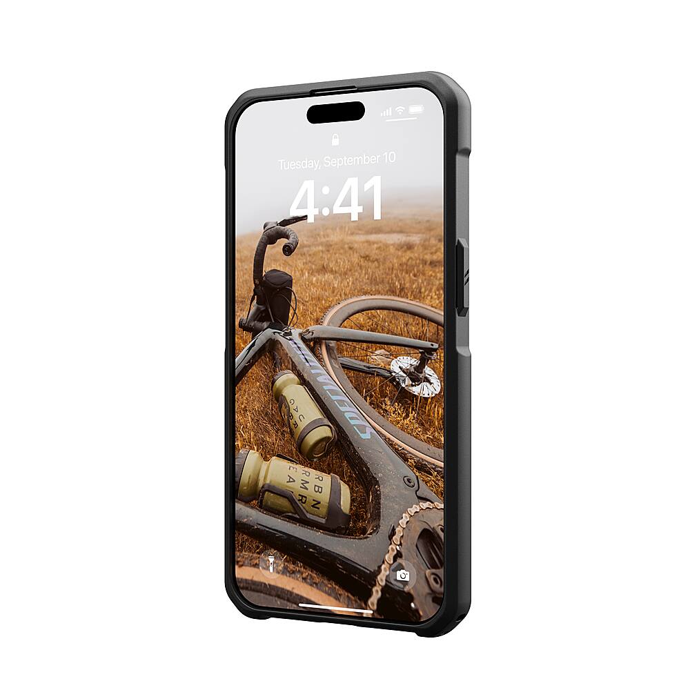 Alt View 11. UAG - Metropolis LT Series Case with Magsafe for Apple iPhone 15 Pro Max - Kevlar Black.