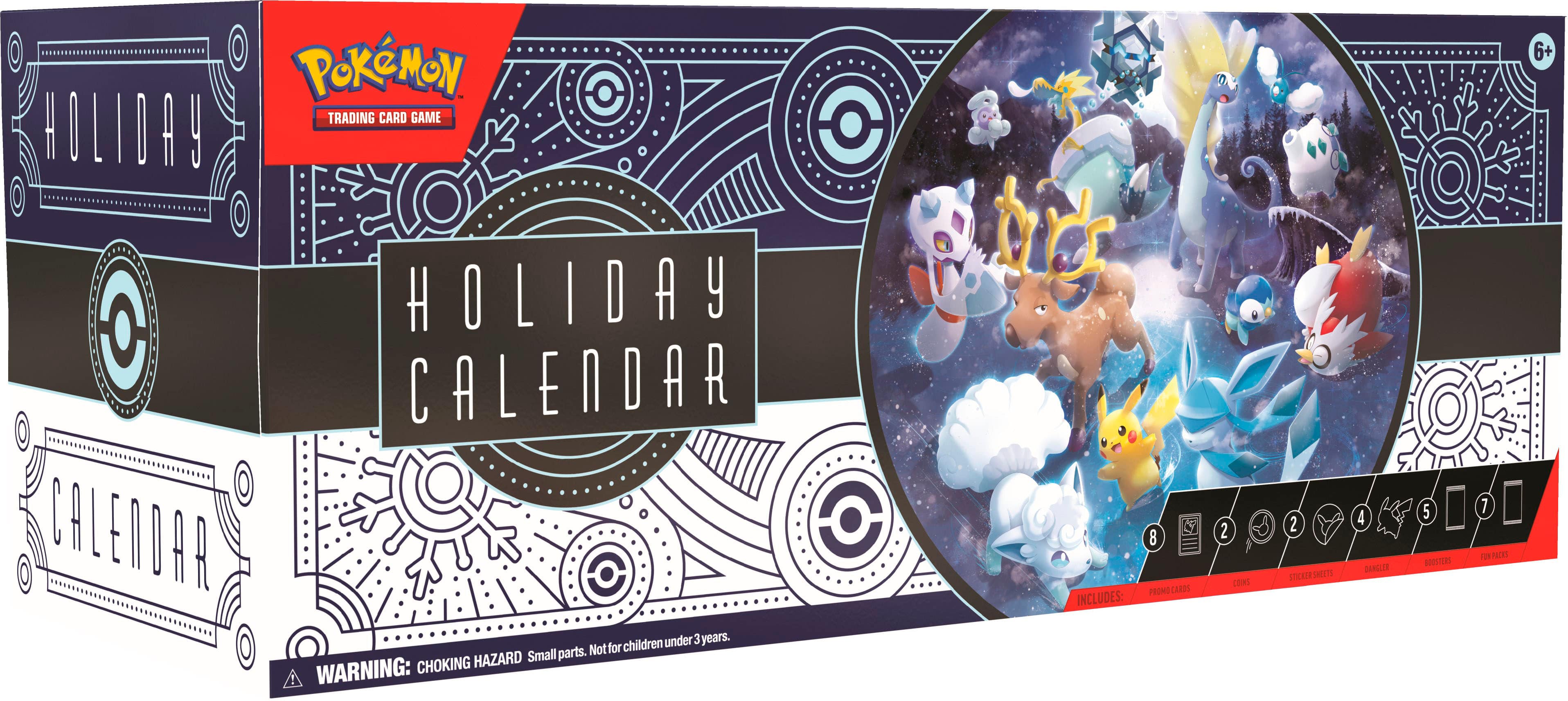 Front. Pokémon - Trading Card Game: Holiday Calendar.
