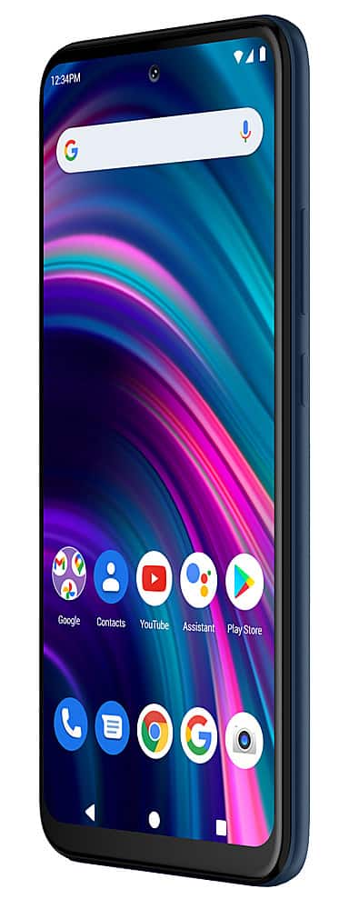 Front. BLU - G71+ 128GB (Unlocked) - Blue.