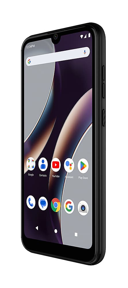 Alt View 2. BLU - G33 16GB (Unlocked) - Black.