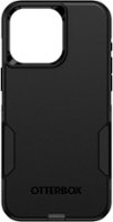 OtterBox - Commuter Series for MagSafe Hard Shell for Apple iPhone 15 Pro Max - Black - Front_Zoom