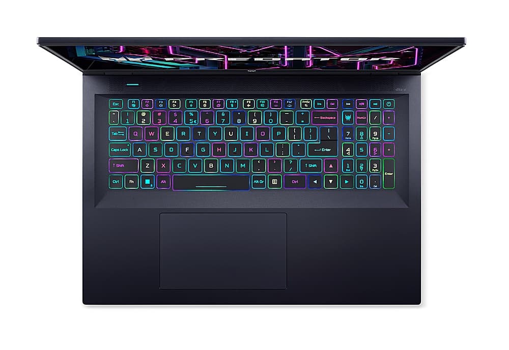 Alt View 4. Acer - Predator Helios 18 - 18" 165Hz Gaming Laptop IPS– Intel i7-13700HX with 16GB Memory– GeForce RTX 4070– 1TB SSD - Abyssal Black.