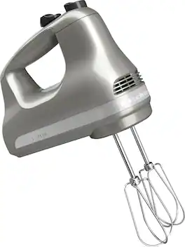 KitchenAid - 5-Speed Ultra Power Hand Mixer - Contour Silver