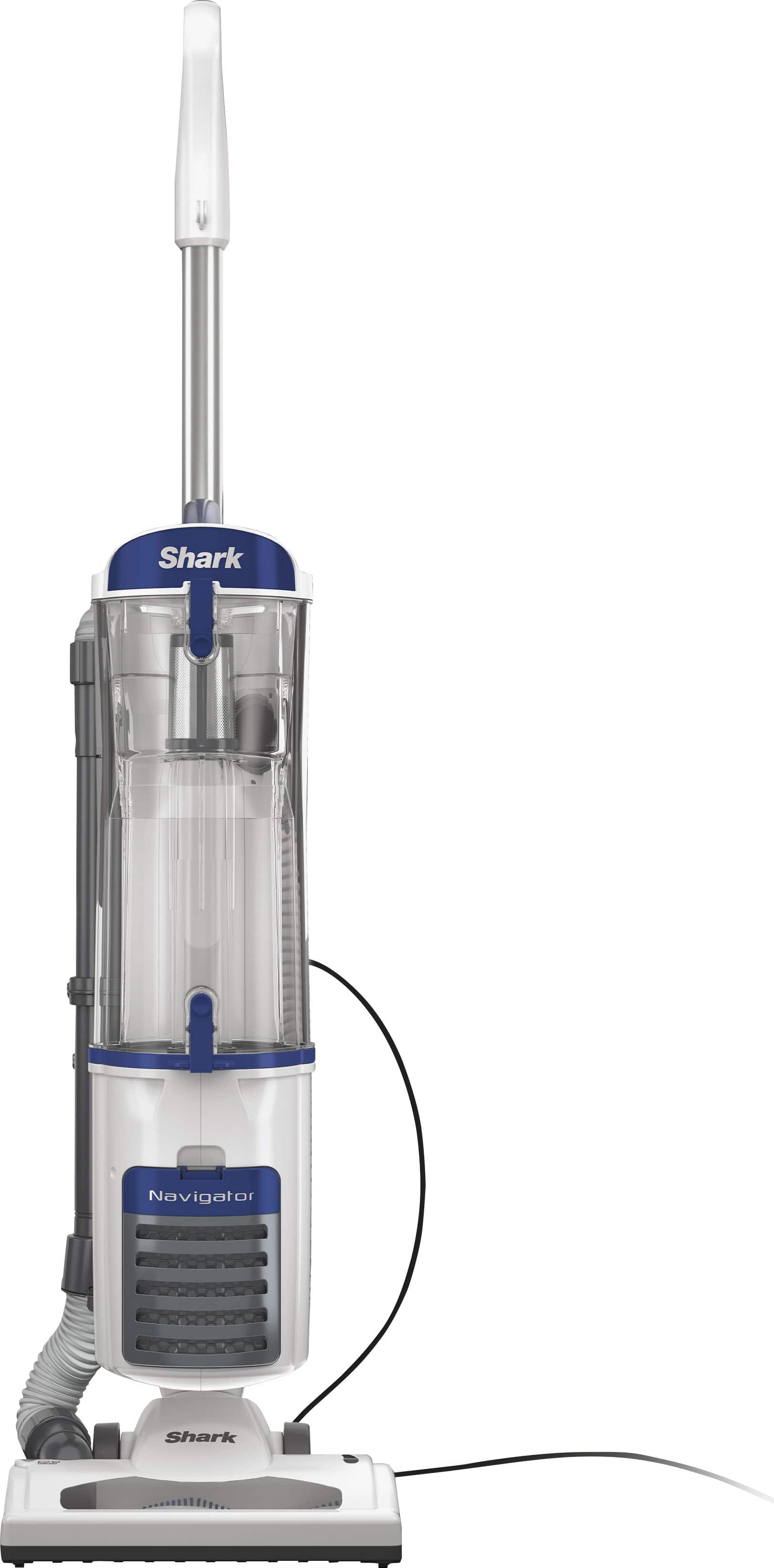 Shark - Navigator Anti-Allergen Plus Upright Vacuum with HEPA Filtration - White - Front_Zoom