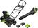 Front. Greenworks - 80V 20” Snow Blower, and 730 CFM Handheld Blower - 2-Piece Winter Combo Kit with (2) 4.0 Ah Batteries & Rapid Charger - Green.