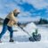 Alt View 23. Greenworks - 80V 20” Cordless Brushless Snow Blower with 4.0 Ah Battery and Rapid Charger - Green.