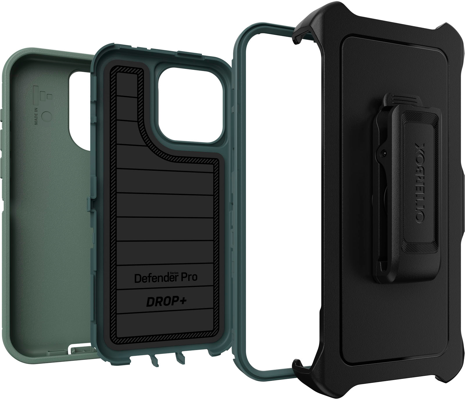 OtterBox Defender Series Pro XT Case for Apple iPhone 15 Pro Max - Dark  Side 