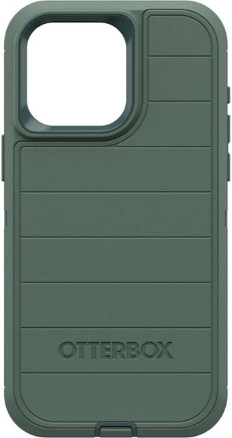Front Zoom. OtterBox - Defender Series Pro Hard Shell for Apple iPhone 15 Pro Max - Forest Ranger.
