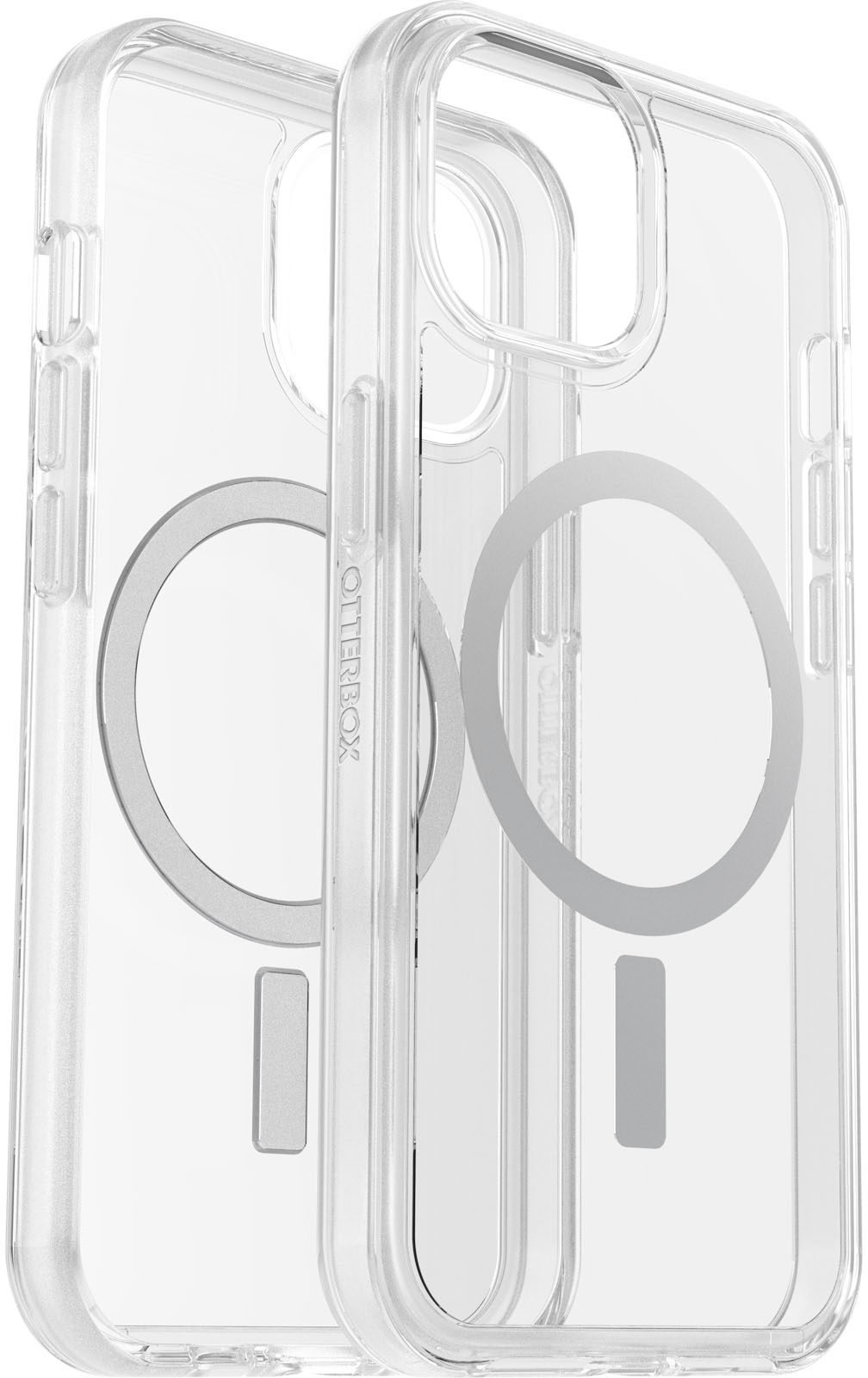 OtterBox iPhone 15 iPhone 14 iPhone 13 Symmetry Series Clear Case For  Magsafe For Apple iPhone 15 iPhone 14 iPhone 13 Smartphone Clear Drop  Resistant Shock Absorbing Polycarbonate Synthetic Rubber 1 Pack - Office  Depot