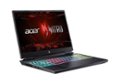 Angle Zoom. Acer - Nitro 16 -16" 165Hz Gaming Laptop WUXGA – AMD Ryzen 7 7840HS with 16GB memory - GeForce RTX 4060– 1TB PCIe Gen 4 SSD - Obsidian Black.