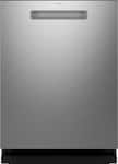 GE Profile - 24" Top Control Smart Built-In Tub Dishwasher with 3rd Rack, Microban Protection and 44 dBA - Stainless Steel