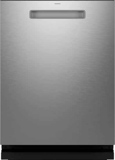 GE Profile - 24" Top Control Smart Built-In Stainless Steel Tub Dishwasher with 3rd Rack, Microban Protection and 44 dBA - Stainless Steel