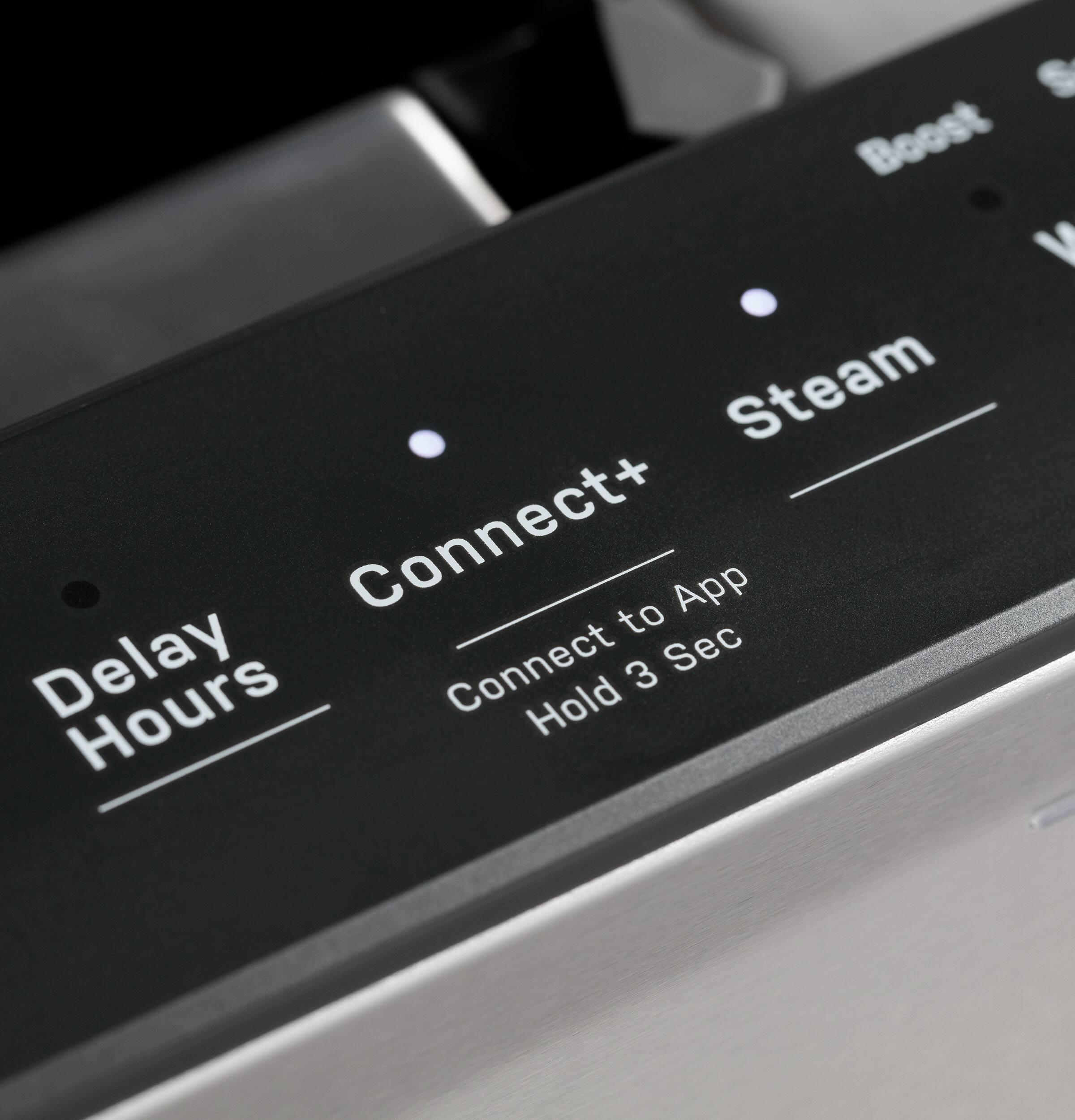 Alt View 20. GE Profile - 24" Top Control Dishwasher with Microban Antimicrobial Protection and Sanitize Cycle - Stainless Steel.