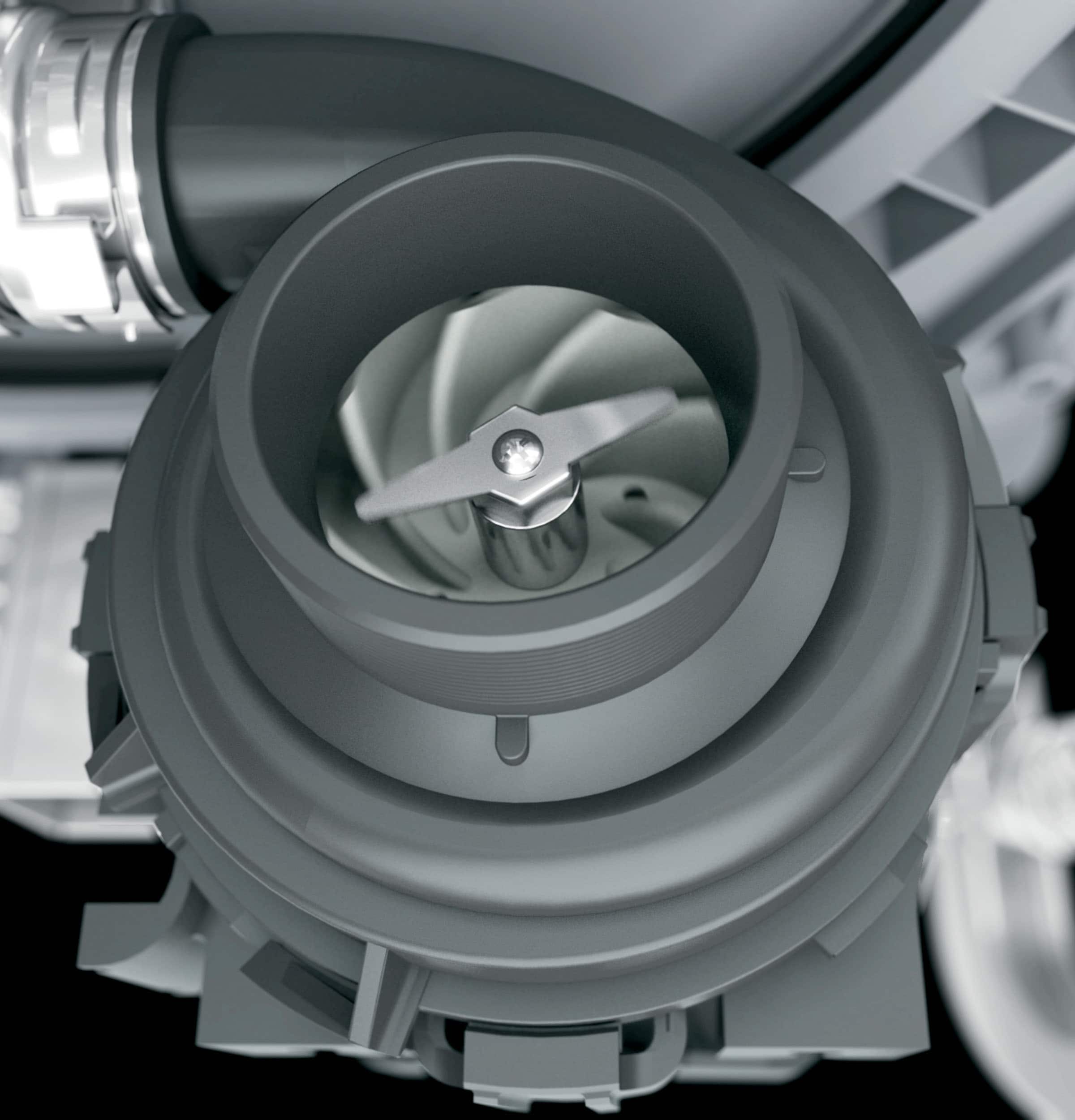 Alt View 29. GE Profile - 24" Top Control Dishwasher with Microban Antimicrobial Protection and Sanitize Cycle - Stainless Steel.