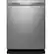 Front. GE Profile - 24" Top Control Smart Built-In Stainless Steel Tub Dishwasher with 3rd Rack and Sanitize Cycle - Stainless Steel.