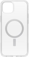 OtterBox - Symmetry Series Hard Shell for MagSafe for Apple iPhone 15 Plus and Apple iPhone 14 Plus - Clear - Front_Zoom